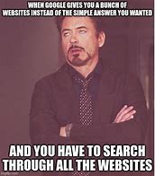 Image result for Search Results Meme