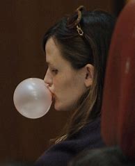 Image result for Celebrities Blowing Bubble Gum
