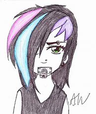 Image result for People Drawings Easy Emo
