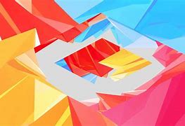 Image result for Abstract Pink and Yellow Shapes Wallpaper