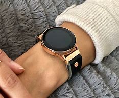 Image result for Samsung Galaxy Watch Rose Gold 40 mm On Wrist