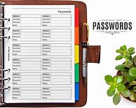 Image result for Password Notebook Organizer