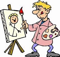 Image result for Cartoon Painter Clip Art