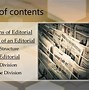 Image result for Editorial Structure