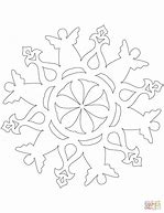 Image result for Angel Snowflake Template