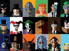 Image result for Batman Animated Villains