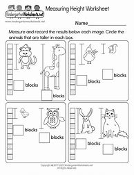 Image result for What Do You Measure with Kindergarten