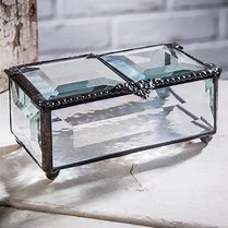 Image result for Glass Jewelry Boxes