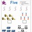 Image result for Nursery Worksheet for Kids One to Ten
