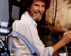 Image result for American Artist Bob Ross