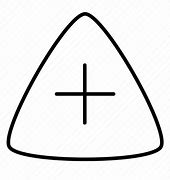Image result for Plus Sign in Triangle