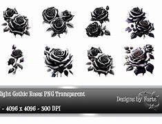 Image result for Gothic Rose Clip Art