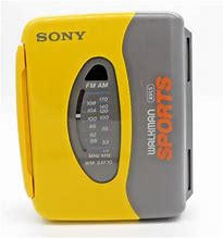 Image result for Sony Sports Cassette Player