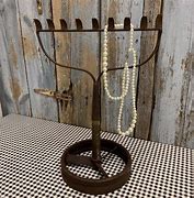 Image result for Rustic Jewelry Stand