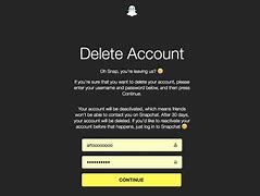 Image result for How to Delete Snapchat Account Permanently