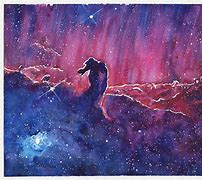 Image result for Horsehead Nebula Art