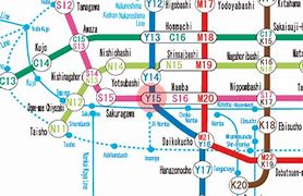 Image result for Osaka Namba Station Map
