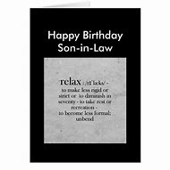 Image result for Happy Birthday Son in Law Funny Meme