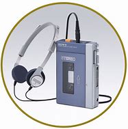 Image result for Old School Walkman Headphones