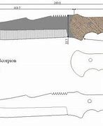 Image result for Knife Blueprint