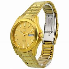 Image result for Stainless Steel Gold Watch