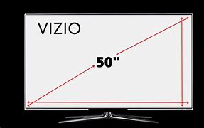 Image result for How Wide Is a 50 Inch TV