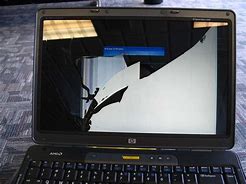 Image result for Cracked Laptop Screen