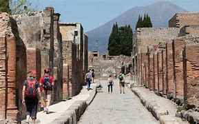 Image result for Pompeii Tourists