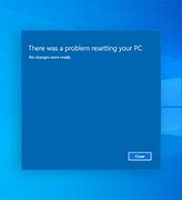 Image result for PC Reset Error Fix
