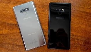 Image result for Samsung Note 9 Blue vs Silver