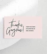 Image result for Thank You for Supporting My Small Business Placard