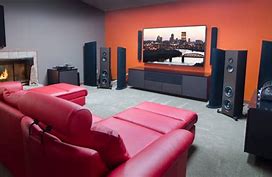 Image result for 100Sqft Apartment Home Theater Setup