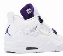 Image result for Air Jordan Retro 4S Purple