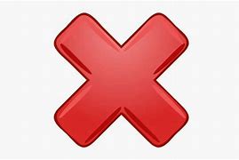 Image result for Large Red X