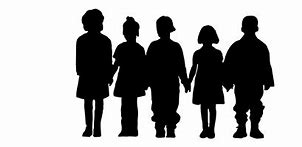 Image result for Front-Facing Silhouette Kid