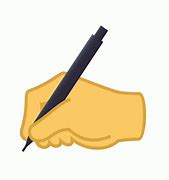 Image result for Pen Writing Emoji