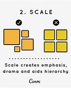 Image result for Size and Scale in Graphic Design Examples