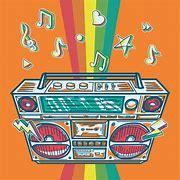 Image result for Boombox Watercolor Clip Art
