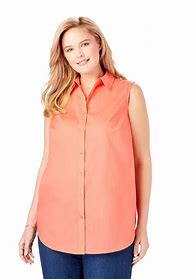 Image result for Women's Plus Size Button Down Shirts