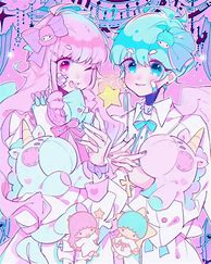 Image result for Pastel Anime Girl Art
