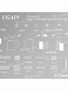 Image result for Display Ic iPhone Stencil