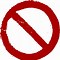 Image result for No Right Turn PNG