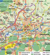 Image result for Frankfurt Germany Map
