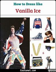 Image result for Vanilla Ice Costume