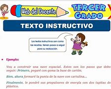 Image result for Texto De Instrucciones