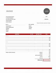 Image result for Professional Subcontractor Invoice