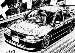 Image result for Lancer Lancer Evolution X Initial D