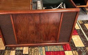 Image result for Black Magnavox Console Stereo