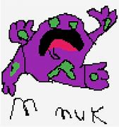 Image result for Muk Pokemon Pixel Art