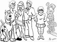 Image result for Scooby Doo Coloring Pages Cast